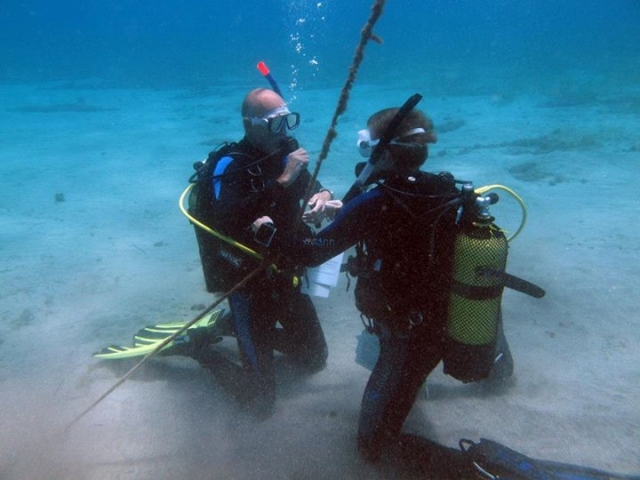 bautizo de buceo